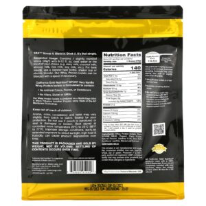 Aislado de proteína de suero de leche CALIFORNIA GOLD NUTRITION